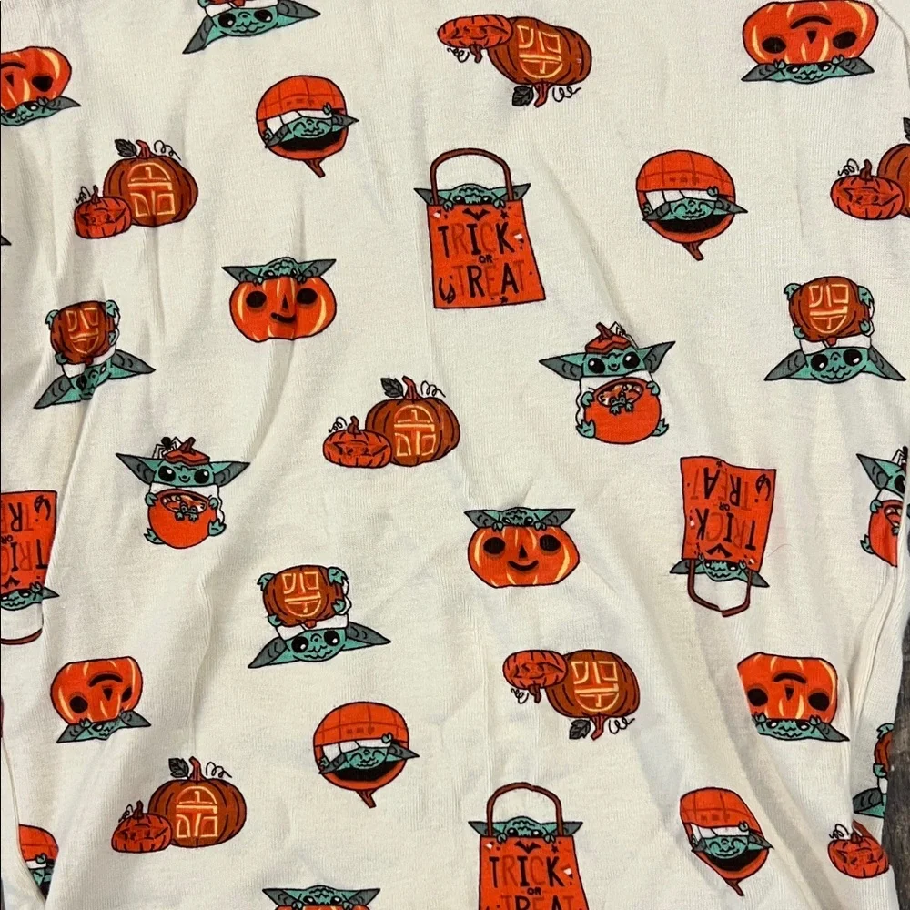 Halloween Star Wars Kids Pajama Set - Cream and Red - Picture 3 of 10